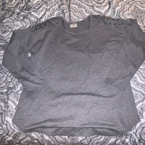 Grey long sleeves